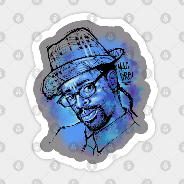 MAC DRE SKETCH THIZZ NATION Sticker by Basic Lee